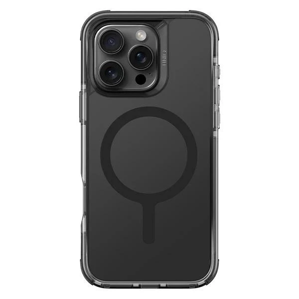 Etui UNIQ Combat für iPhone 16 Pro Max 6,9" Magclick Charging Czarny/Carbon Black