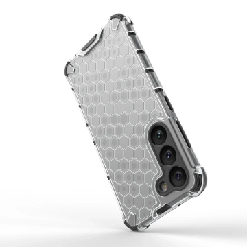 Etui Honeycomb do Samsung Galaxy S23 pancerny hybrydowy pokrowiec czarne