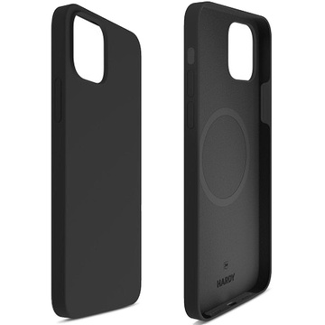 Etui na telefon 3mk do Apple iPhone 14 Plus Hardy Silicone MagCase Graphite