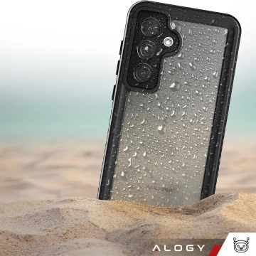 Etui Wodoodporne do Samsung Galaxy S25 Plus Alogy HydroArmor™ IP68 Case z przezroczystym tyłem Pancerna obudowa 360