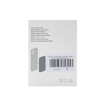 Ecobox Power Bank Wireless MagSafe Schwarz 5000 mAh