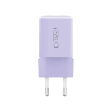 Ładowarka Sieciowa 2xUSB Tech-Protect NCM33 33W PD QC3.0 Fioletowa