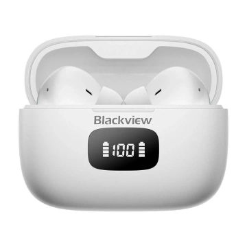 Słuchawki TWS Blackview AirBuds 8 z ANC, Bluetooth 5.3 (Białe)