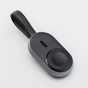 FORCELL F-ENERGY Mini Power Watch Powerbank 1A 2,5W 1200 mAh Schwarz