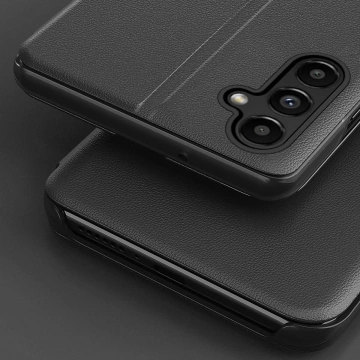 Etui Eco Leather View Case do Samsung Galaxy S23 Ultra z klapką podstawka niebieskie