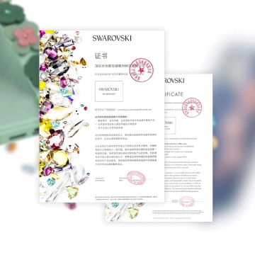 Kingxbar Sweet Series Gel-Hülle, verziert mit originalen Swarovski-Kristallen mit grünem iPhone 12 Mini-Ständer