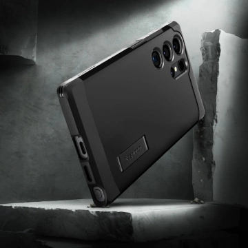 Etui Spigen Tough Armor für Samsung Galaxy S24 Ultra Schwarz