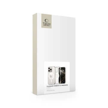 Etui Tech-Protect Flexair Hybrid MagSafe iPhone 16 Pro Clear