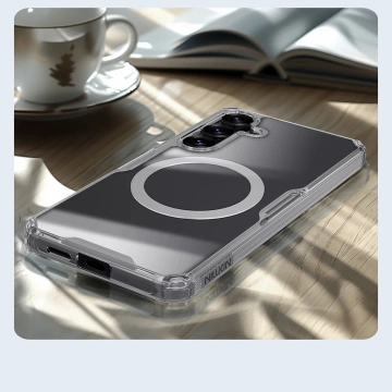 Etui do Samsung Galaxy S25+ Nillkin Nature TPU MagSafe Białe