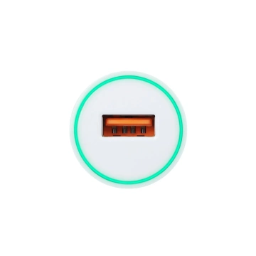 Ładowarka samochodowa Forcell Quick Charge 3.0 2.4A Biała