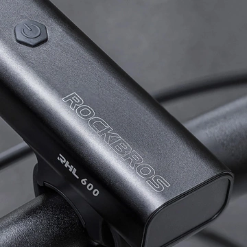 Lampka rowerowa Rockbros RHL600 LED 600 lm IPX6 – czarna