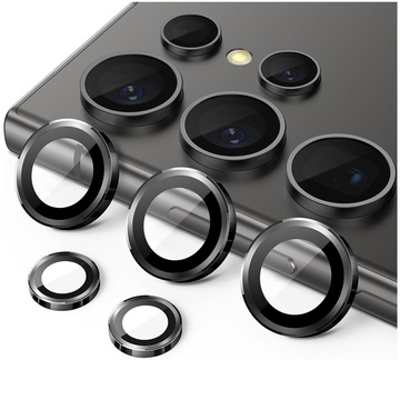 Alogy Lens Protector PRO Schutzhülle Glas für Samsung Galaxy S24 Ultra Kameraabdeckung Objektiv Kameralinsen