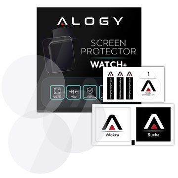 3x Szkło hartowane na ekran Alogy do Xiaomi Mi Watch S1 Active Global