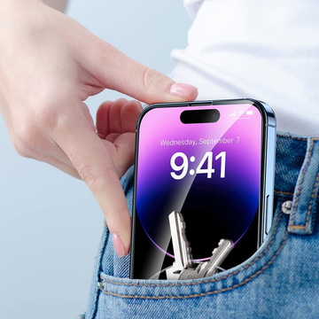 Spigen Glas.TR Slim Panzerglas für Apple iPhone 14 Pro Max