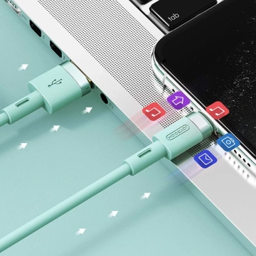 Joyroom Kabel USB - Lightning 2,4A 1,2 m (S-1224N2 Schwarz)