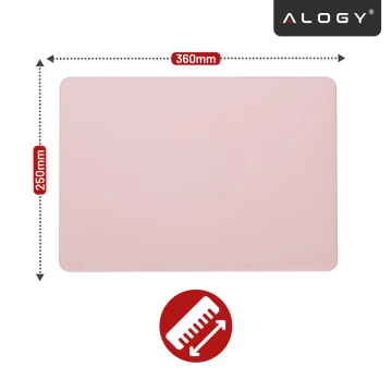 Etui do Apple MacBook Air 13 / 13.3" 2018–2021 (M1 A2337/A2179/A1932) – elastyczna, matowa obudowa ochronna, lekka i odporna – Alogy AirGuard™ Różowy