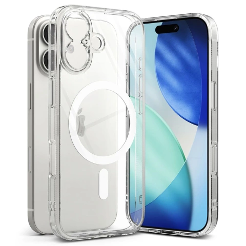 Etui Ochronne do iPhone 17 Ringke Fusion Magnetic MagSafe Clear