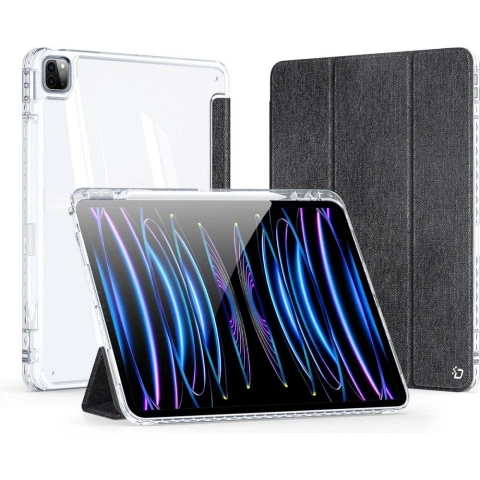 Schutzhülle mit Stifthalter für iPad Pro 13 (2024) DUX DUCIS UNID Schwarz