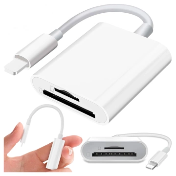 Alogy SD-Micro-Kartenleser für iPhone iPad Lightning-Adapter