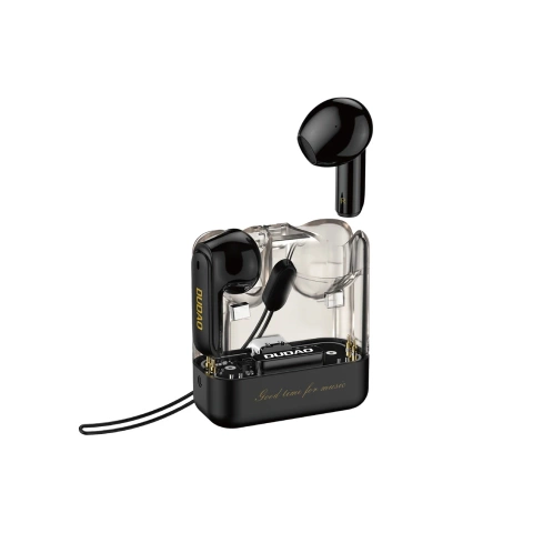 TWS Dudao U18Pro Bluetooth 5.3 Ohrhörer – Transparent, LED, Schwarz