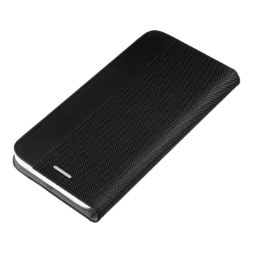 Etui Kabura SENSITIVE Book do Samsung Galaxy S25 Ultra Czarny Stand 360