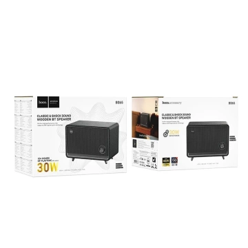 Retro głośnik Bluetooth 30 W, 2600 mAh FM / TF / AUX – przenośny, 10 h