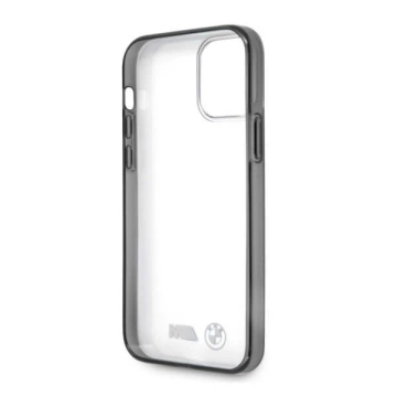Etui für das Telefon BMW BMHCP12LMBTOK für Apple iPhone 12 Pro Max 6,7" transparentes Hardcase Sandblast