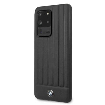 Etui Hardcase BMW BMHCS69POCBK für Samsung Galaxy S20 Ultra Signature
