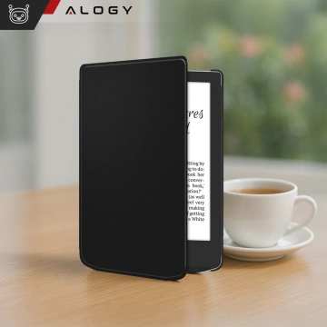 Etui ochronne na czytnik E-Book Alogy ProBook Cover obudowa do PocketBook Verse 629 / Verse Pro 634 / Verse Lite 619 Czarne