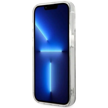 Guess GUHMP14LH4STW Handyhülle für Apple iPhone 14 Pro 6.1" braun/braun Hardcase 4G MagSafe