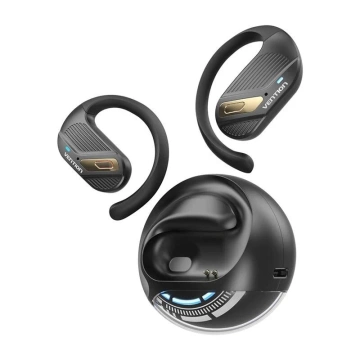 Słuchawki bezprzewodowe TWS Vention OpenBeat Black O12 NBUB0 Bluetooth 5.4, IPX4