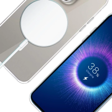 Schutzhülle für Apple iPhone 15 Pro Max 3mk Clear MagCase