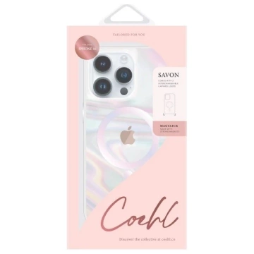 Etui do iPhone 16 UNIQ Coehl Savon MagSafe Transparentne
