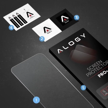 Szkło hartowane do Samsung Galaxy xCover 7 ochronne szkiełko na ekran 9H Alogy Heavy Pro+™️