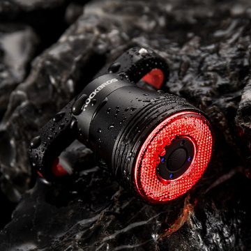 LED-Fahrradrücklicht USB RockBros Smart TL907Q51 für das Heck des Fahrrads unter dem Sattel 60lm hellrote Beleuchtung