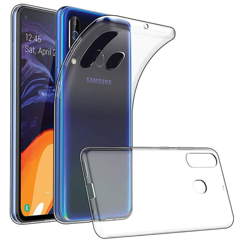 Etui silikonowe Alogy obudowa case do Samsung Galaxy A60/ M40 przezroczyste