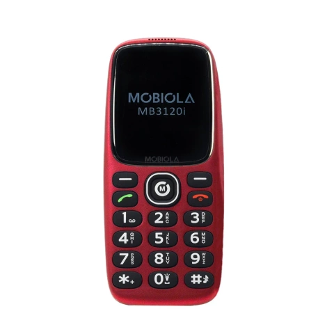 GSM-Telefon Mobiola MB3120i Red 2G mit SOS-Taste für Senioren