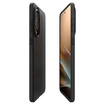 Etui do Samsung Galaxy S25 Edge Spigen Liquid Air Czarny