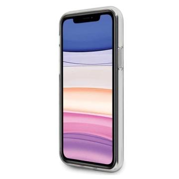 Etui na telefon US Polo Gradient Pattern Collection iPhone 11 czerwono-niebieski/blue&red 