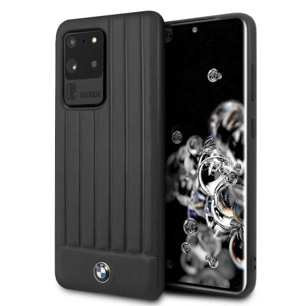 Etui Hardcase BMW BMHCS69POCBK für Samsung Galaxy S20 Ultra Signature