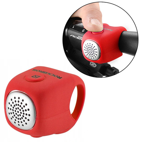 RockBros CB1709 Lenker elektrische Fahrradklingel Rot