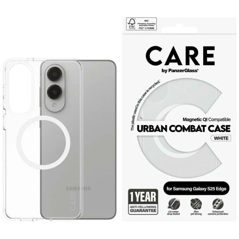 Etui do Samsung Galaxy S25 Edge CARE von PanzerGlass Urban Combat QI