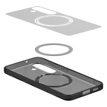 Etui do Samsung Galaxy S25 Spigen Ultra Hybrid Mag MagSafe Frost Black