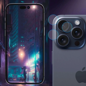 Szkło x4 na kamerę obiektyw 3mk Lens Protection do Apple iPhone 16