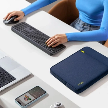Etui Tech-Protect Defender Laptop 15–16" Navy Blue Pokrowiec