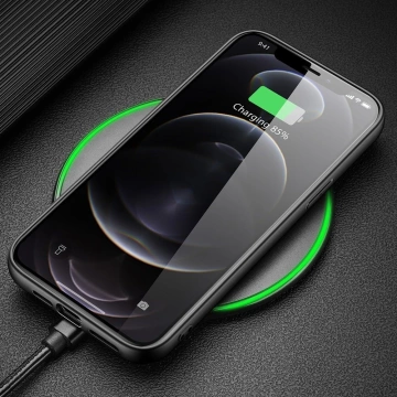 Dux Ducis Fino Schutzhülle mit Nylonmaterial bezogen iPhone 13 Pro grün
