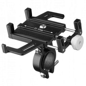 Lenkerfahrradhalter für Alupro Universal Black Smartphone