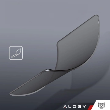 Schutzhülle für Apple MacBook Air 13" (13,3") - 2018-2021 (M1 A2337/A2179/A1932) Alogy AirGuard™ Flexible Hülle, Mattschwarz