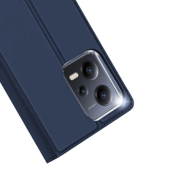 Dux Ducis Skin Pro Hülle für Xiaomi Redmi Note 12 Pro Flip Card Wallet Stand Blau