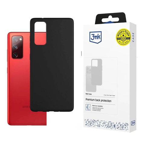 Etui matowe Odporne na telefon obudowa 3mk Matt Case do Samsung Galaxy S21 FE 5G Black
